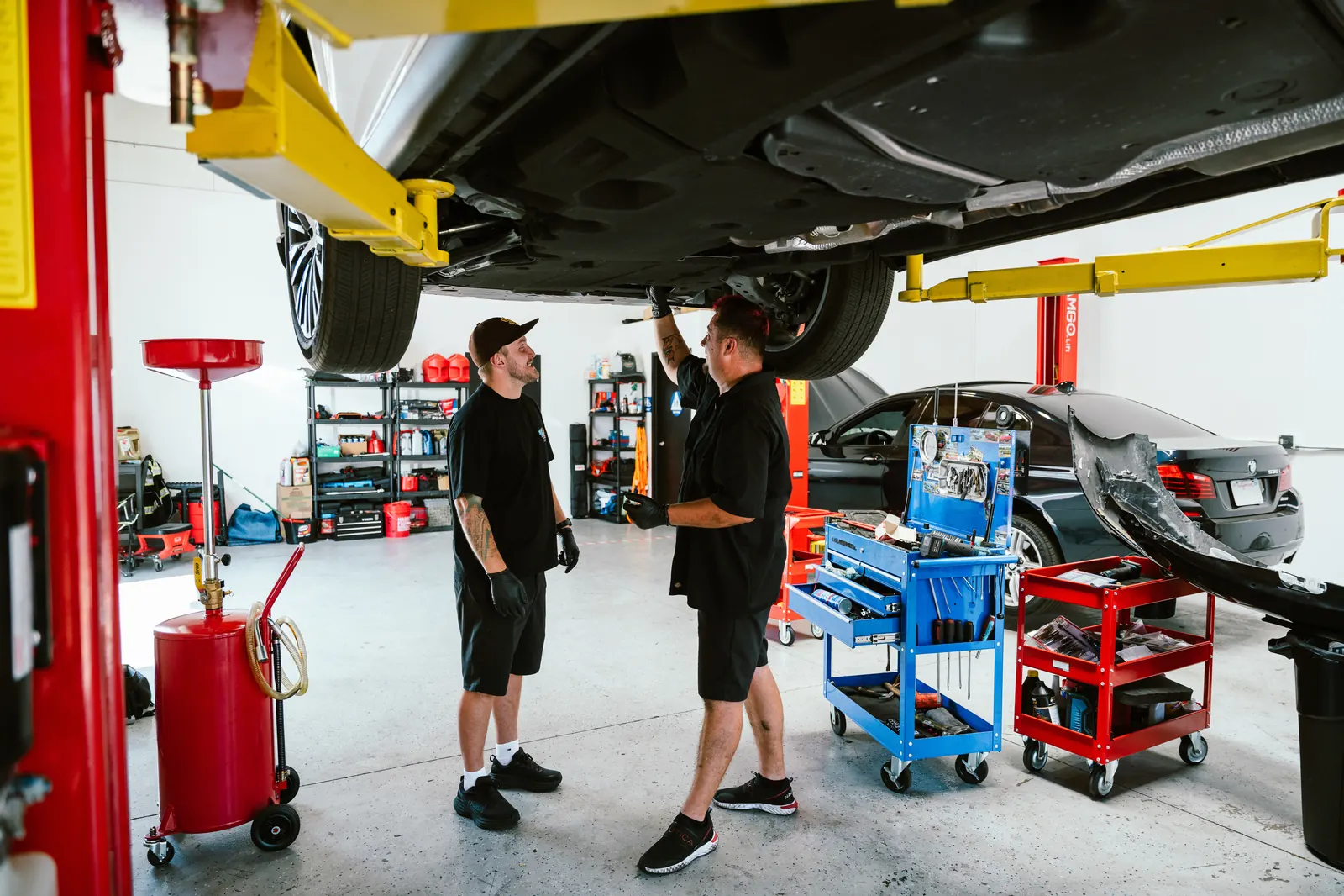 Cali Car Care team in the Escondido auto repair shop